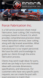 Mobile Screenshot of forcefab.com